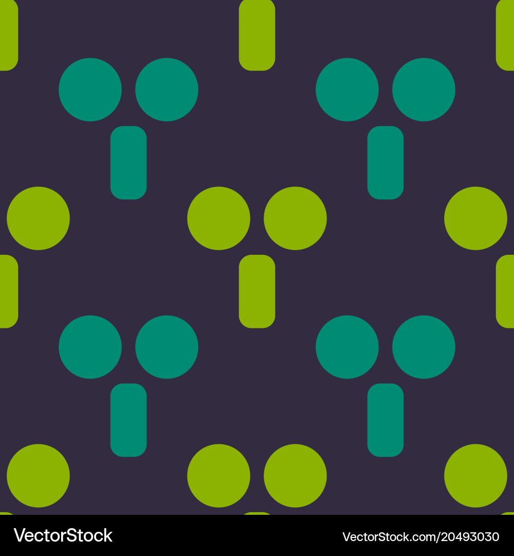 Robot mechanism seamless pattern Vector Image