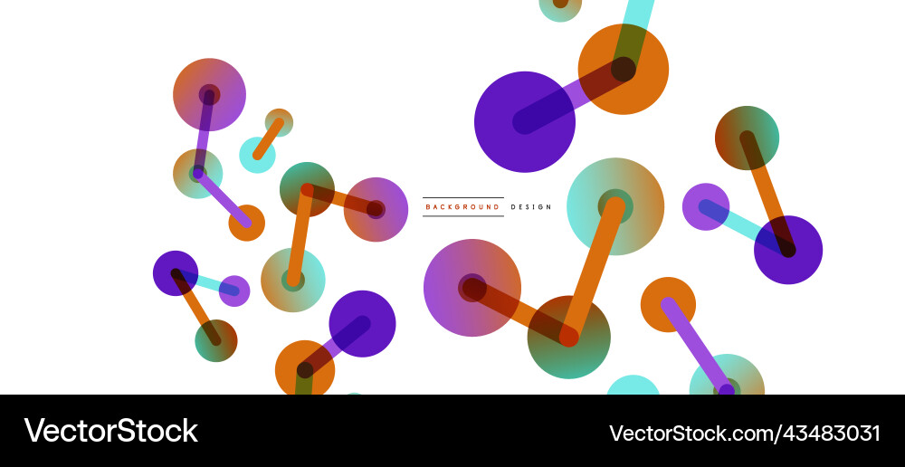 Network concept abstract background dots Network concept abstract background dots vector image