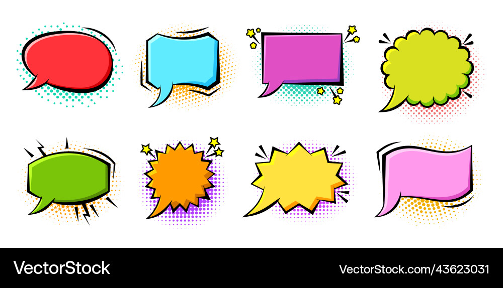 Speech bubble text chat message cloud epic frame Speech bubble text chat message cloud epic frame vector image