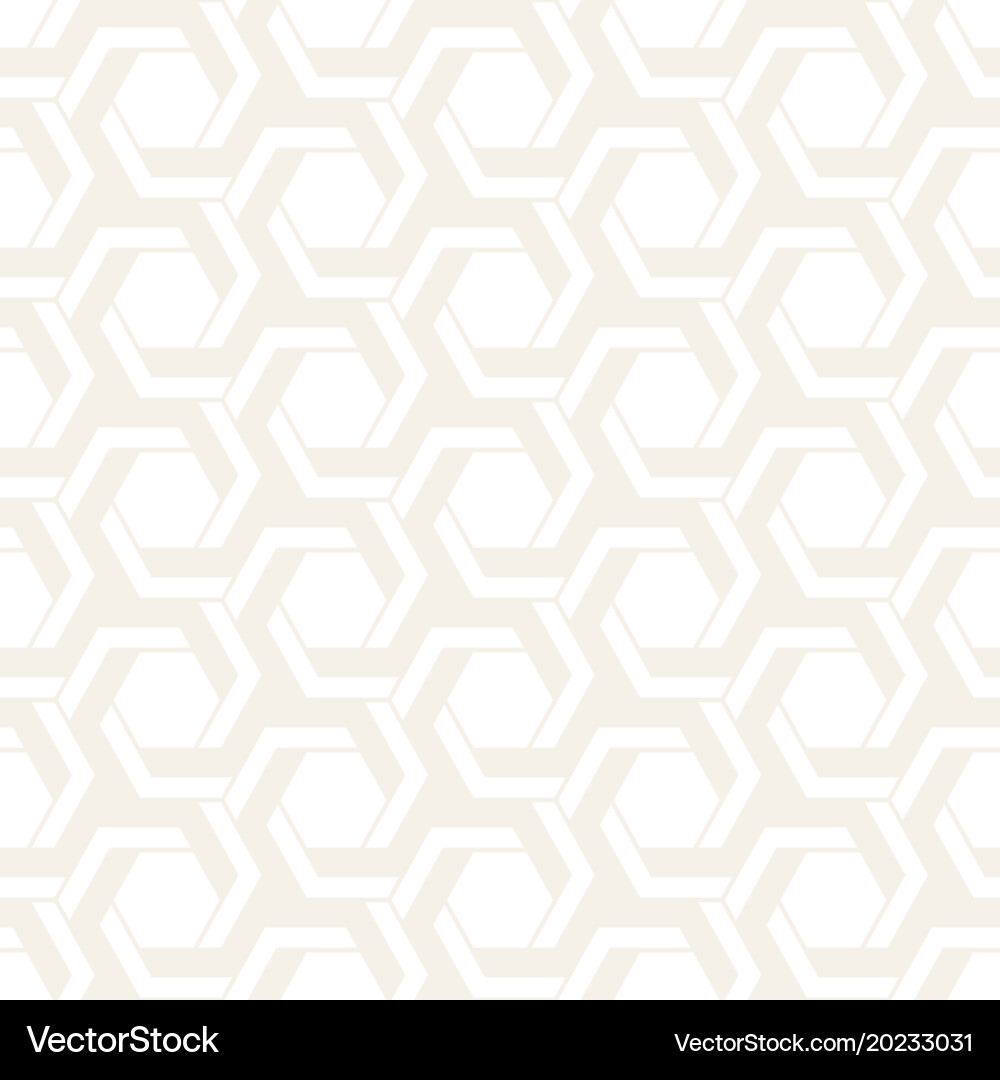 Subtle Hexagonal Pattern Vector Image