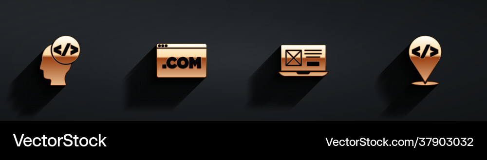 Set front end development ui or ux design Set front end development ui or ux design vector image