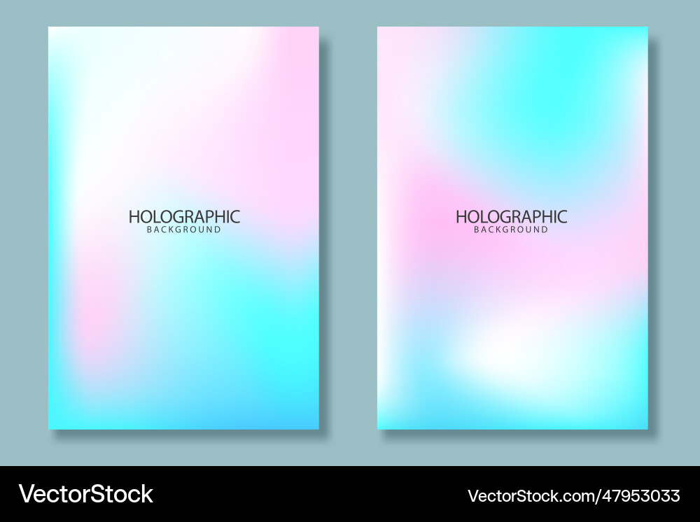 Abstract blur gradient background with trend Vector Image