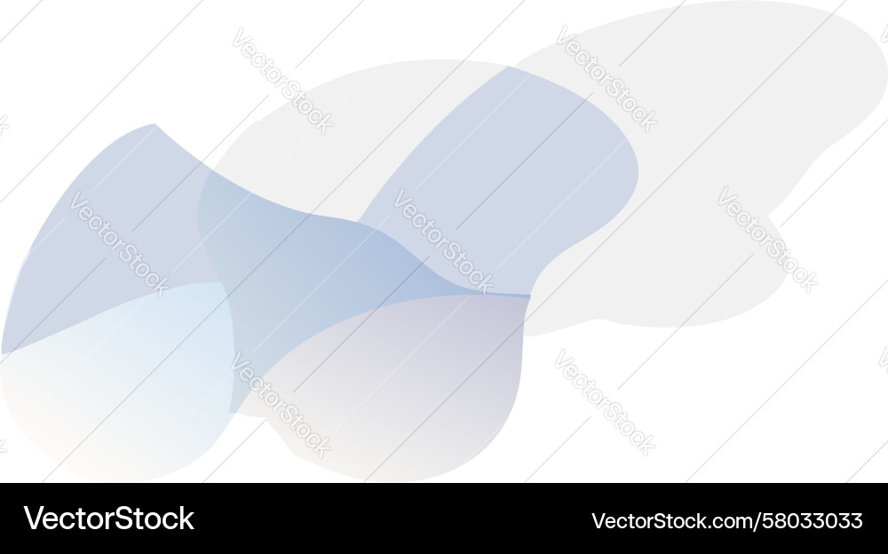 Fluid Gradient Shapes - Ethereal Forms Vector Image