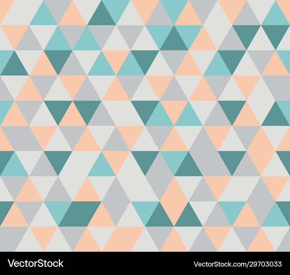 Geometric Triangle Pattern vector image