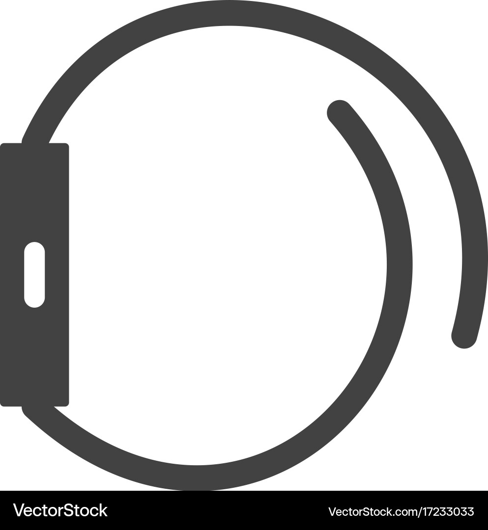 Left side view Vector Image