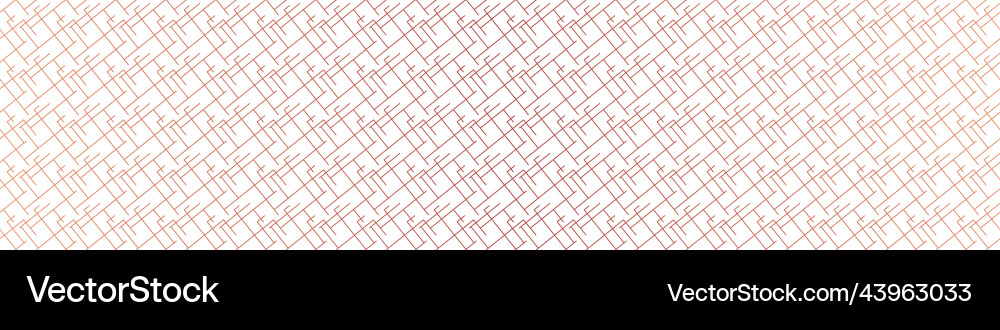 Seamless pattern of intersecting lines vector image