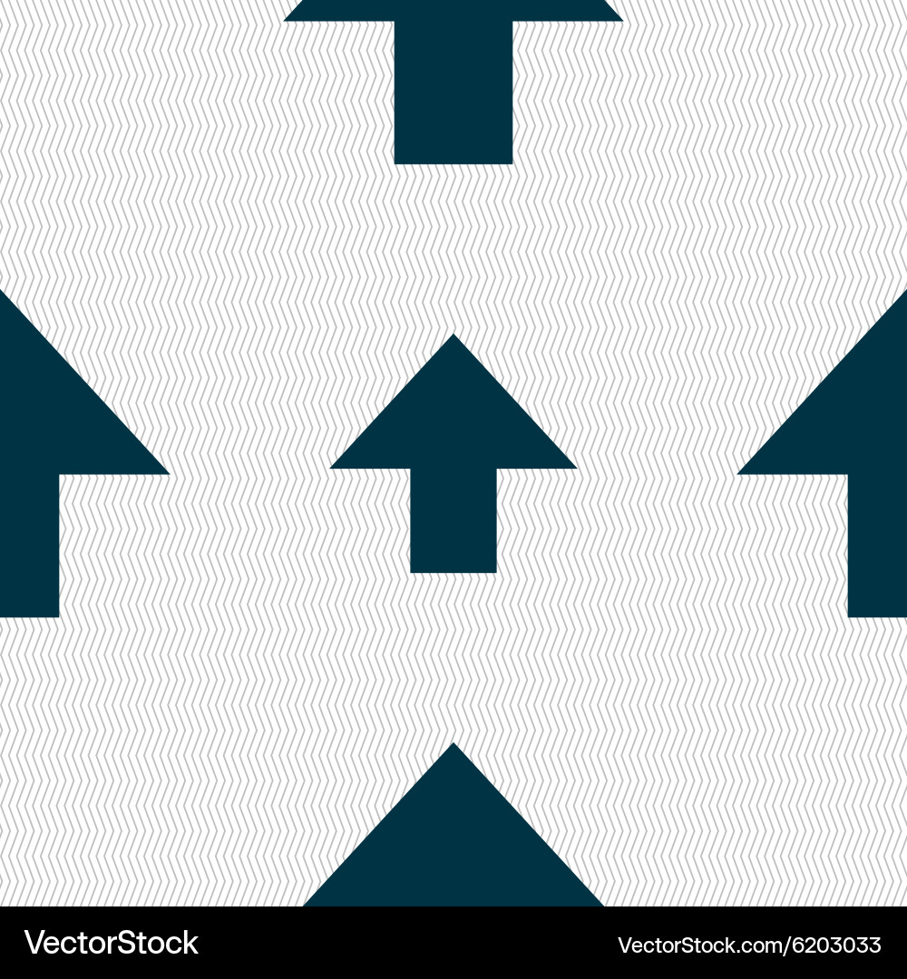 This side up sign icon fragile package symbol Vector Image