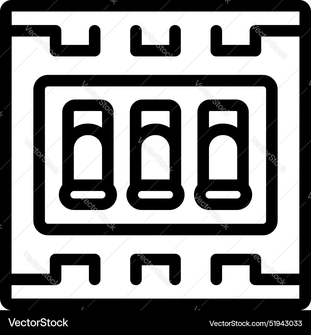 Three way light switch installing in wall socket Three way light switch installing in wall socket vector image