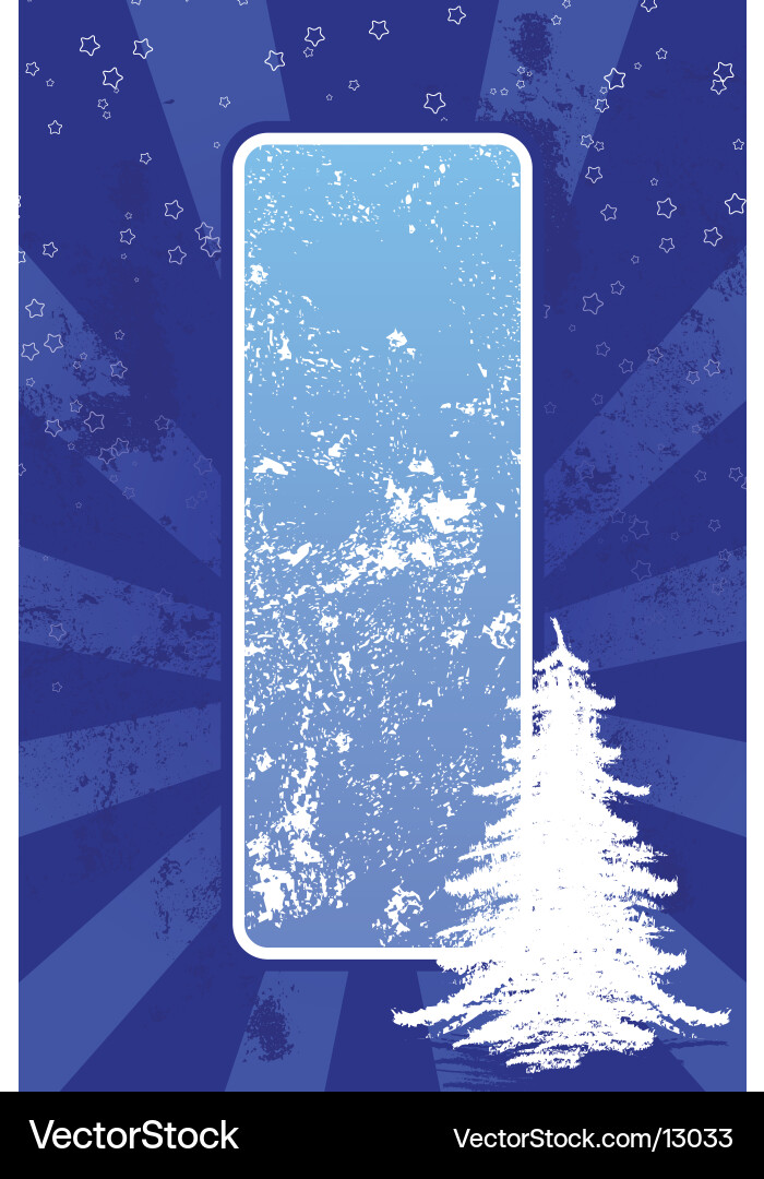 Winter Snowflake Backdrop Vector Image