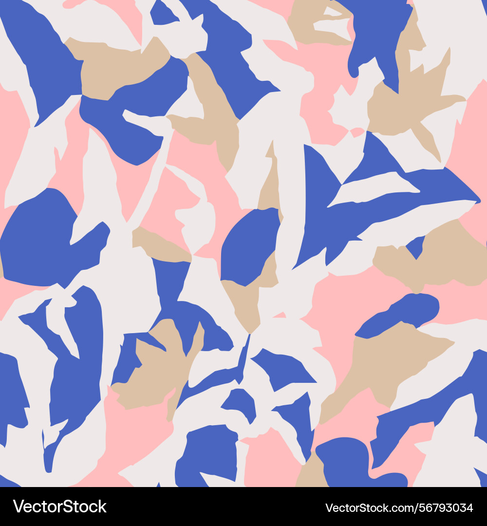 Abstract shape seamless pattern Abstract shape seamless pattern vector image