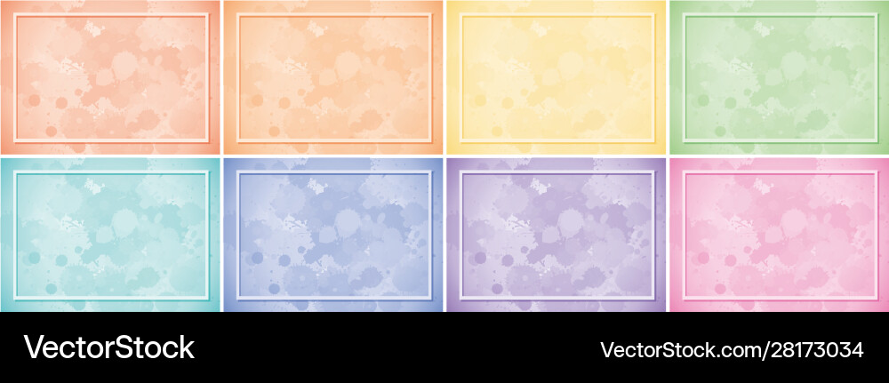 Background template with abstract patterns Vector Image