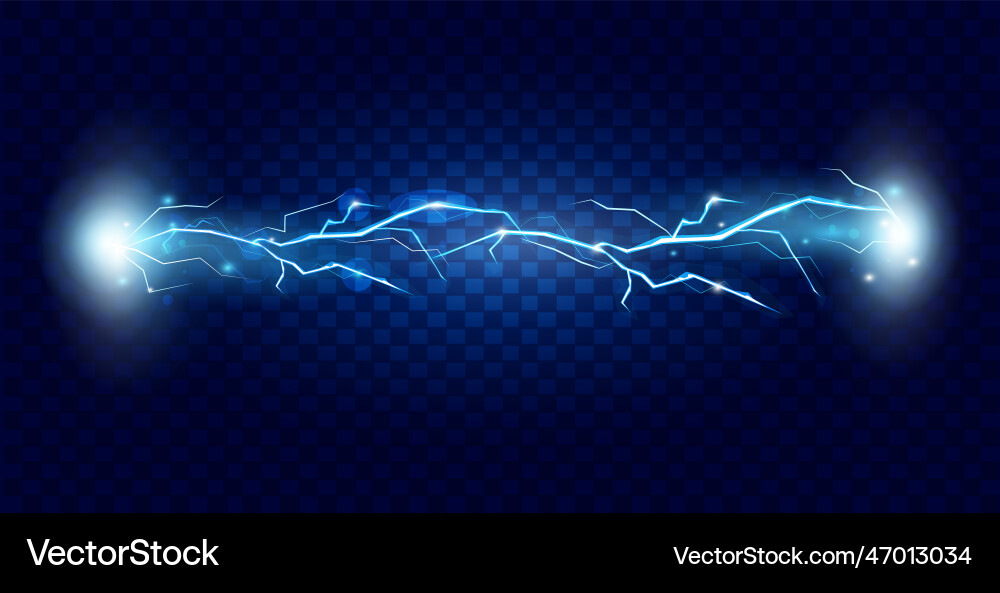 Electric Lightning Storm Royalty Free Vector Image