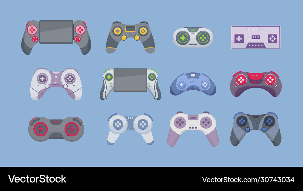 Game joystick Game joystick vector image