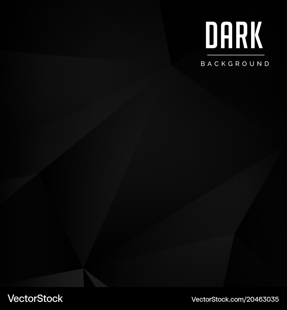 Black abstract pattern dark background imag Vector Image