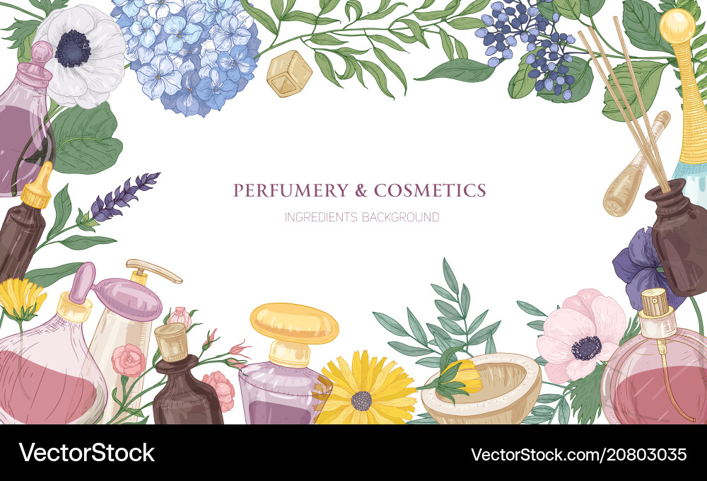 Horizontal backdrop with frame or border consisted Horizontal backdrop with frame or border consisted vector image