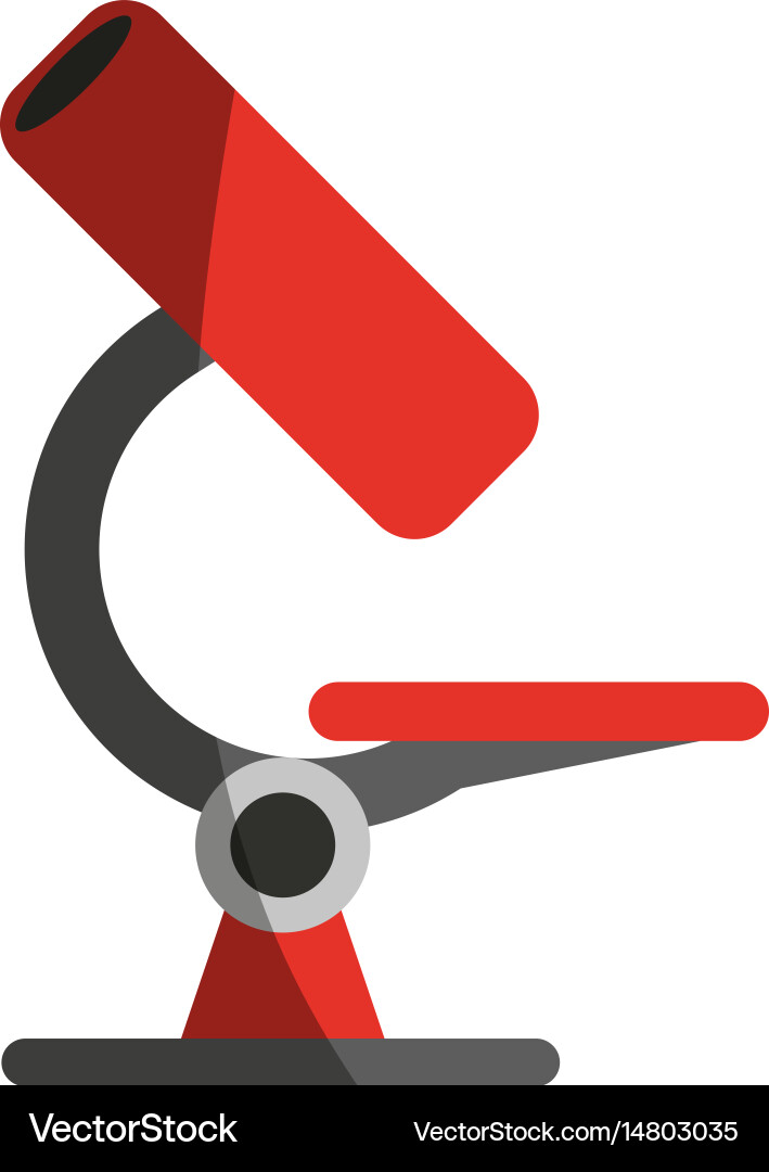 Microscope science icon image Vector Image