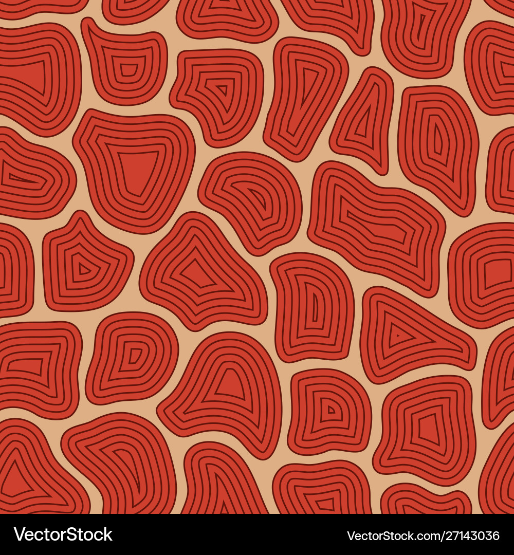 Abstract seamless pattern with many different Abstract seamless pattern with many different Vector Image