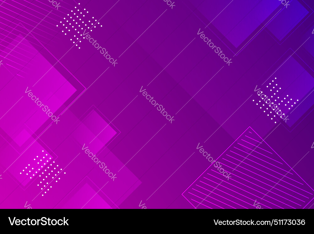 Gradient background with geometric elements vector image