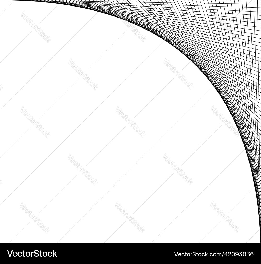 Netting intersecting lines grid mesh corners Netting intersecting lines grid mesh corners vector image