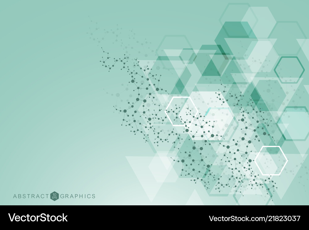 Geometric abstract background with connected line Geometric abstract background with connected line vector image