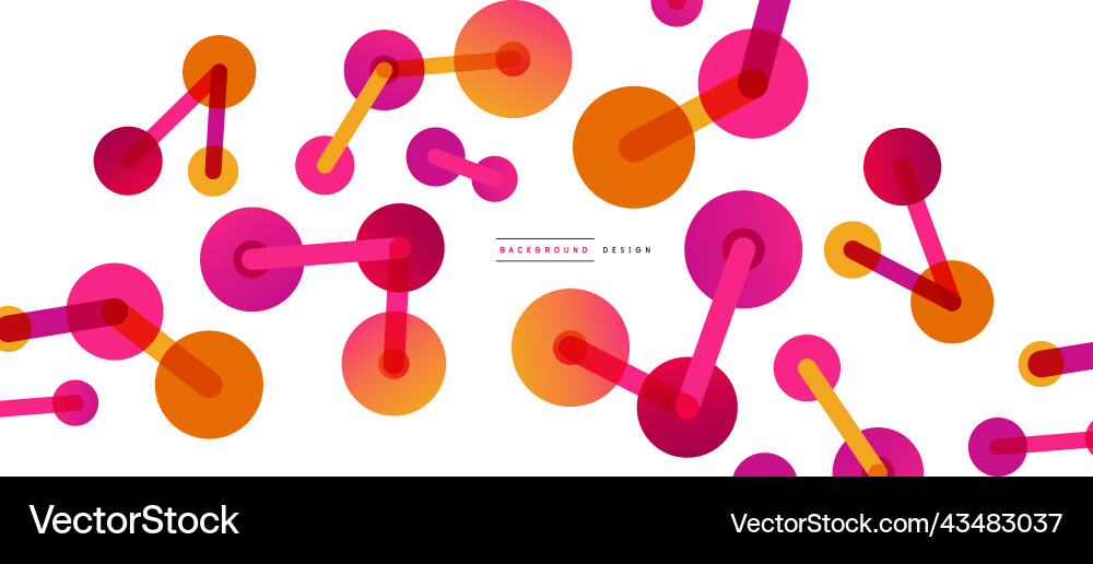 Network concept abstract background dots Network concept abstract background dots Vector Image
