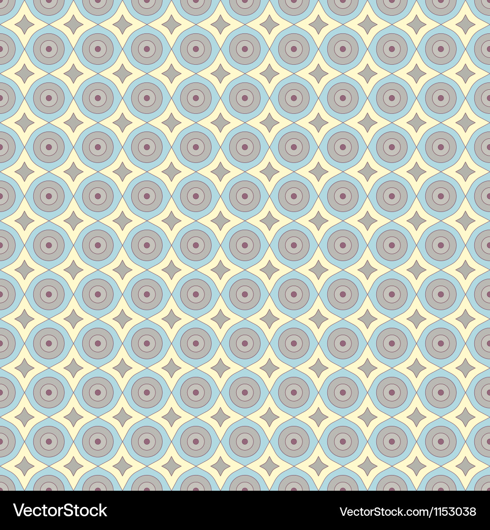 Abstract pattern with grid wavy structure Vector Image