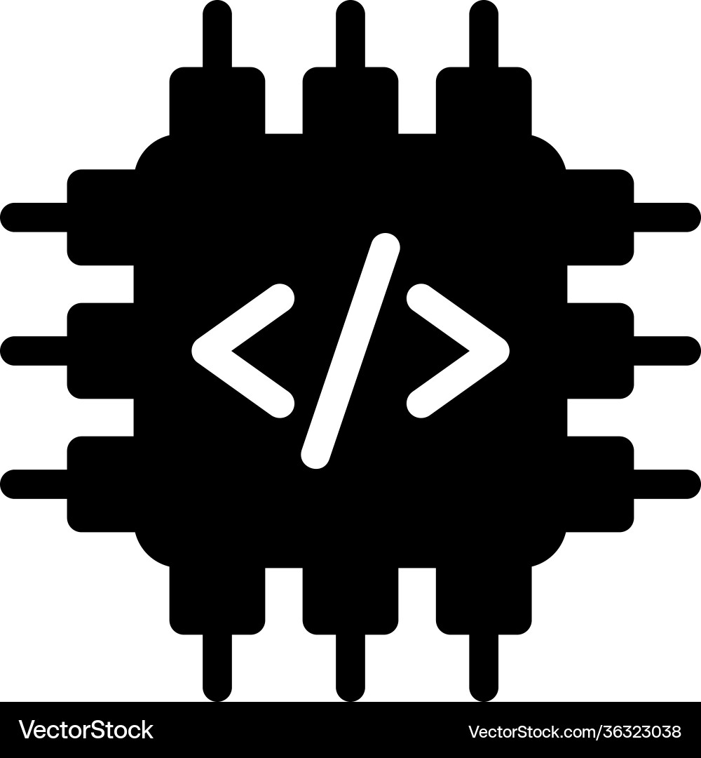Embedded programming Vector Image