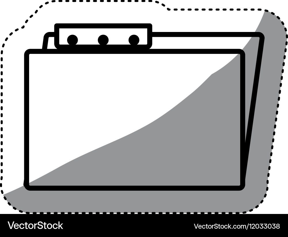 Isolated file design Royalty Free Vector Image