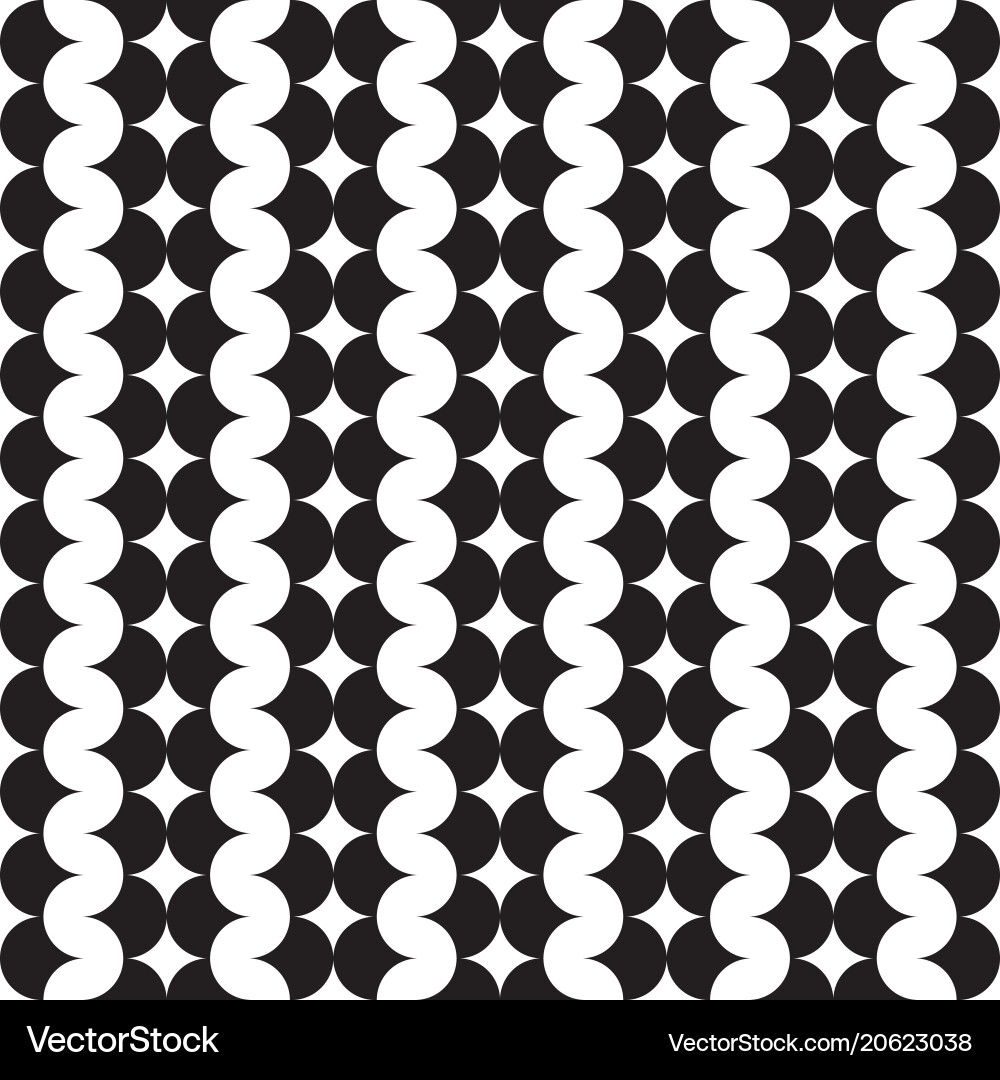 Modern repeating seamless pattern of repeat round Modern repeating seamless pattern of repeat round vector image