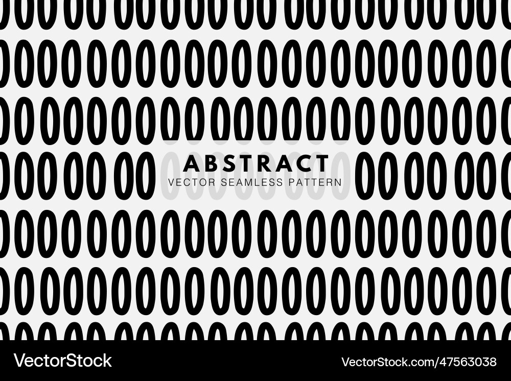 Oblong shapes simple abstract pattern Oblong shapes simple abstract pattern vector image