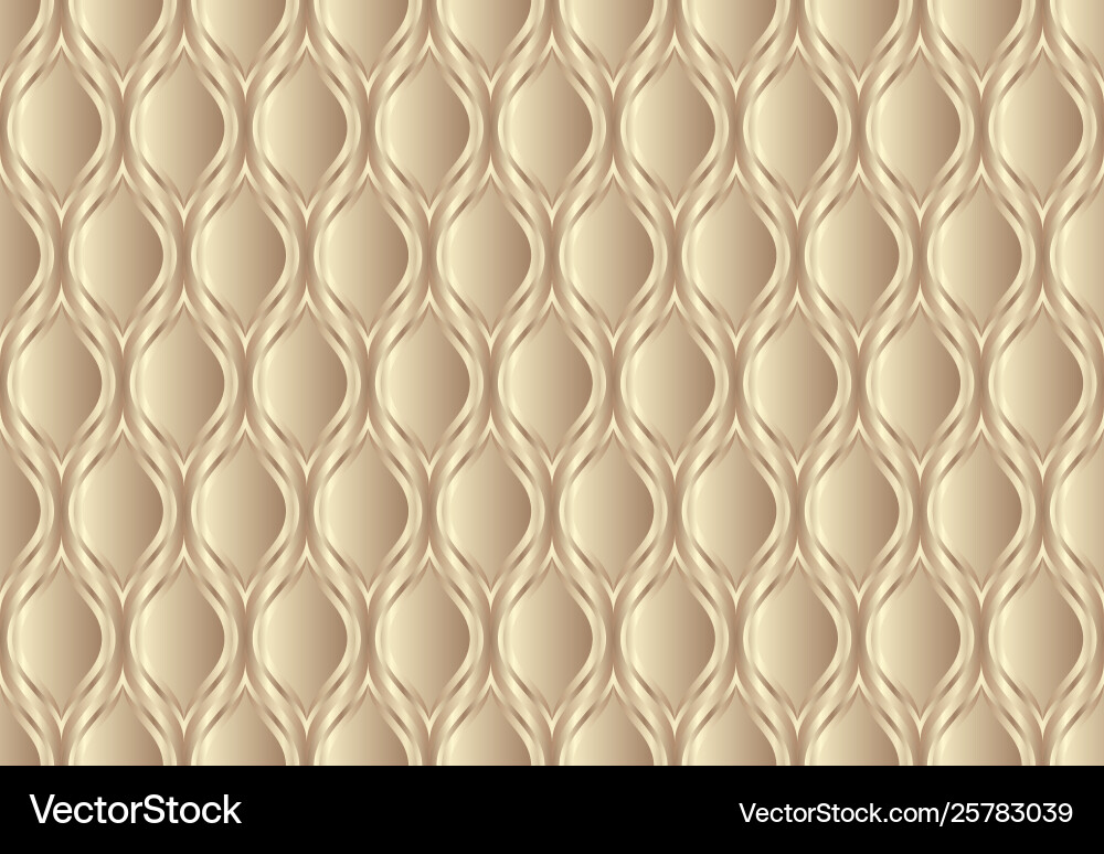 3D Textured Seamless Pattern Vector Image