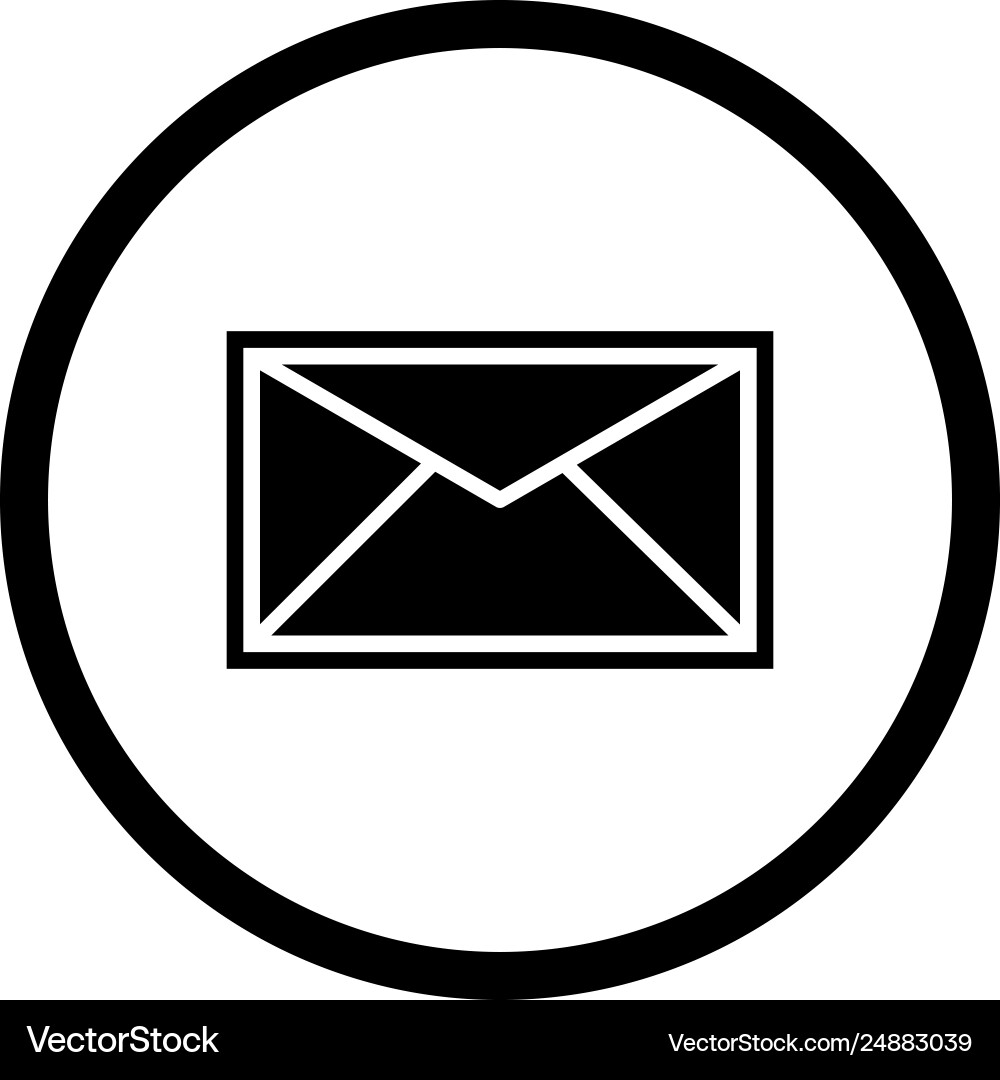 Inbox icon design vector image