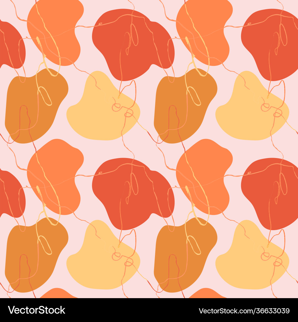 Seamless pattern with colorful hand draw abstract Seamless pattern with colorful hand draw abstract vector image