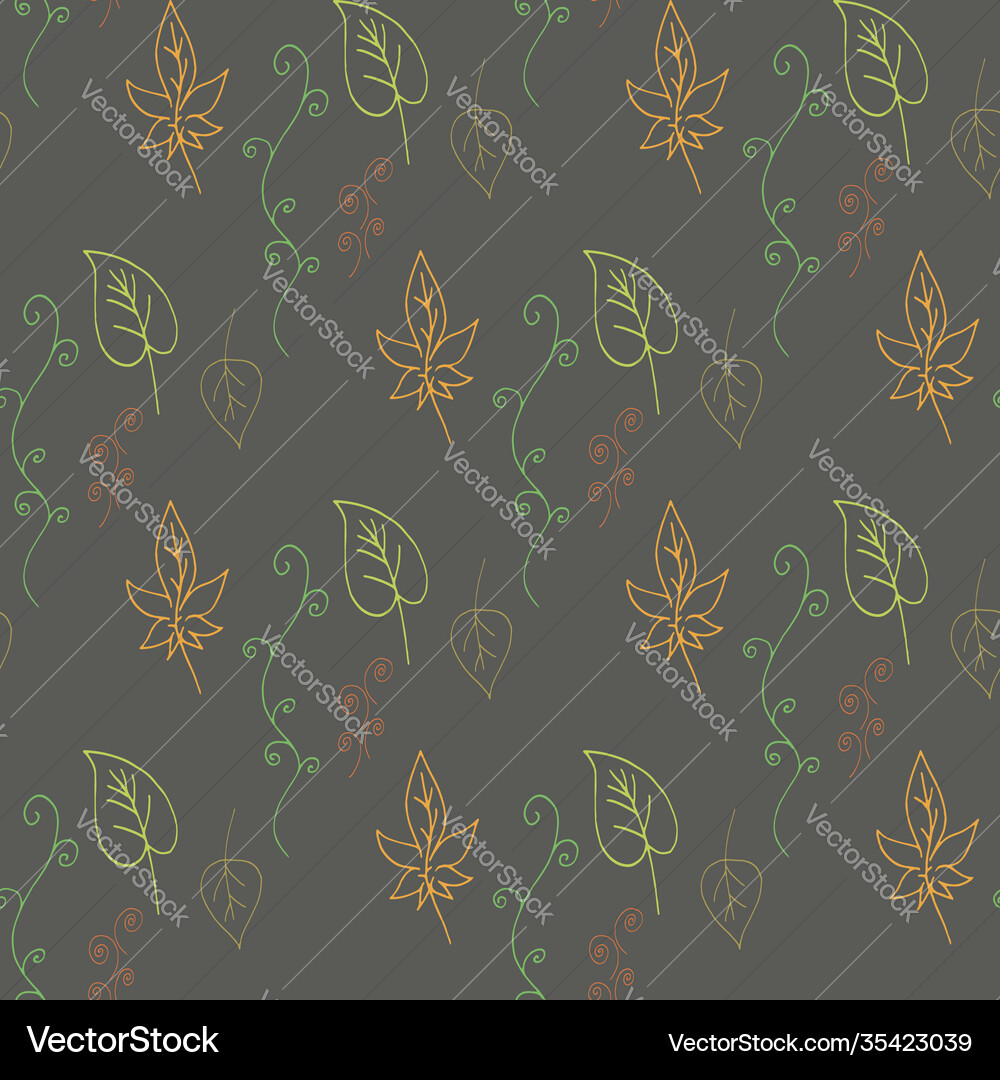 Seamless pattern with exquisite multicolored Vector Image