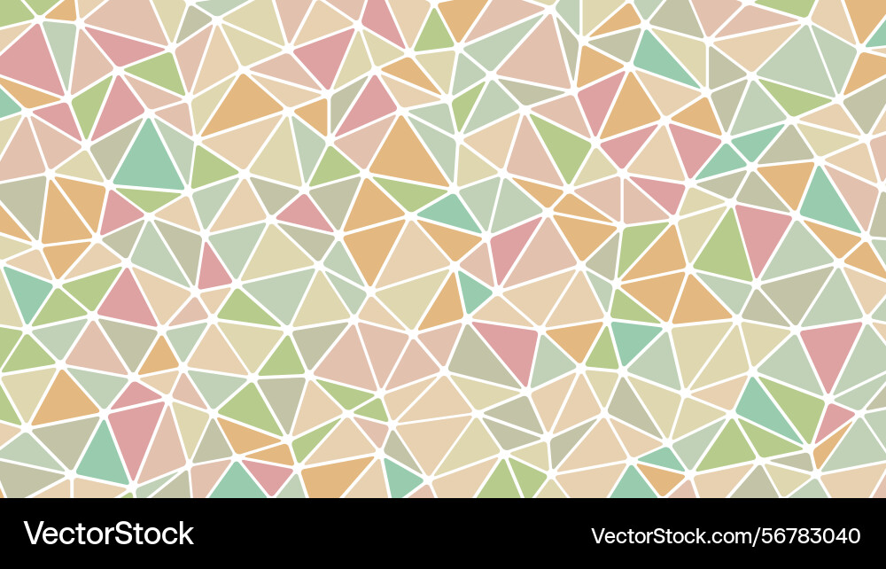 Abstract color seamless triangle pattern simple vector image