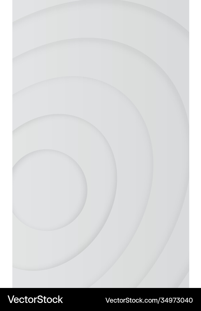 Abstract white background with circles and lines vector image