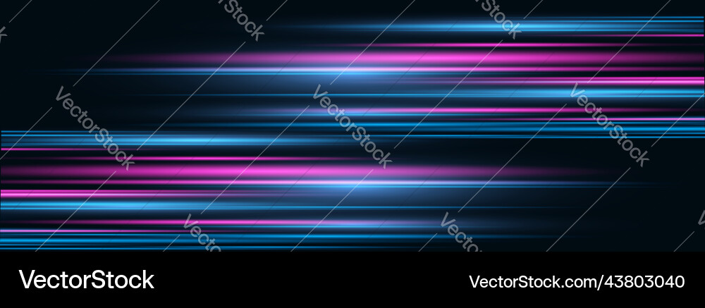 Dark wide abstract background with glowing speed Dark wide abstract background with glowing speed Vector Image