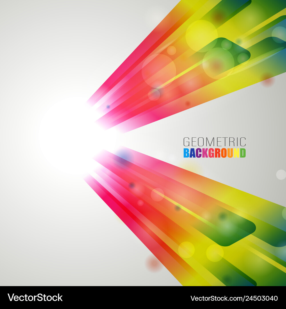 Modern style abstraction with composition made Vector Image