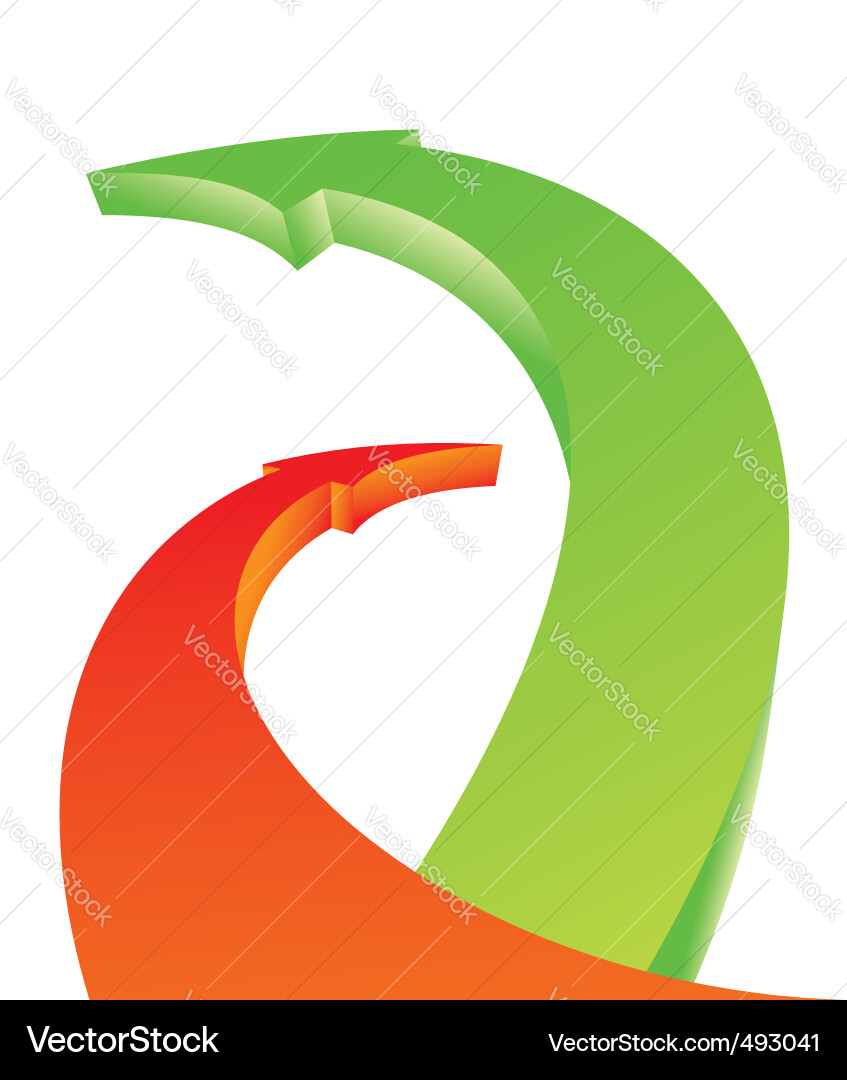 Abstract arrows Vector Image