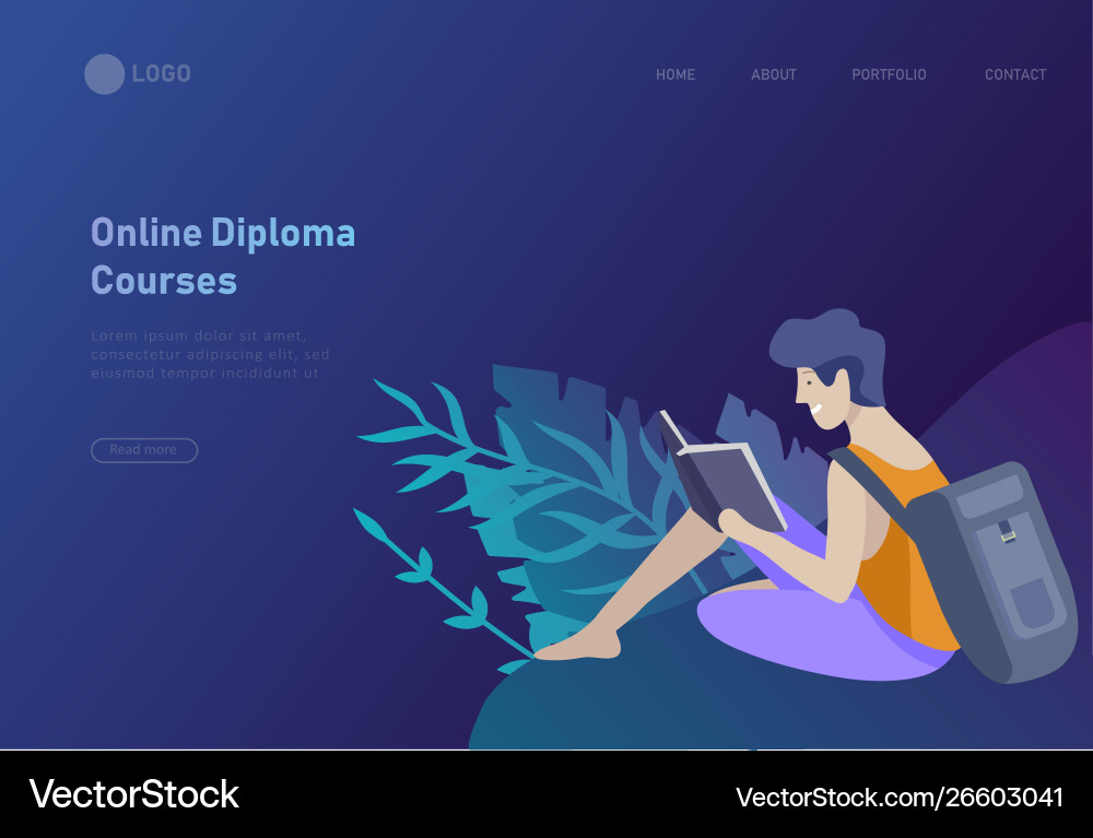 Set web page design templates with relaxed Set web page design templates with relaxed Vector Image