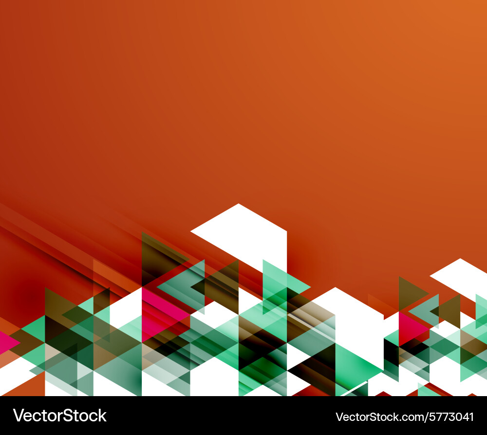 Triangle pattern composition abstract background Triangle pattern composition abstract background vector image