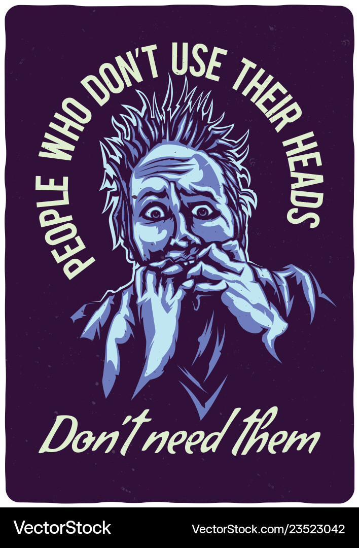 T-shirt or poster design T-shirt or poster design vector image