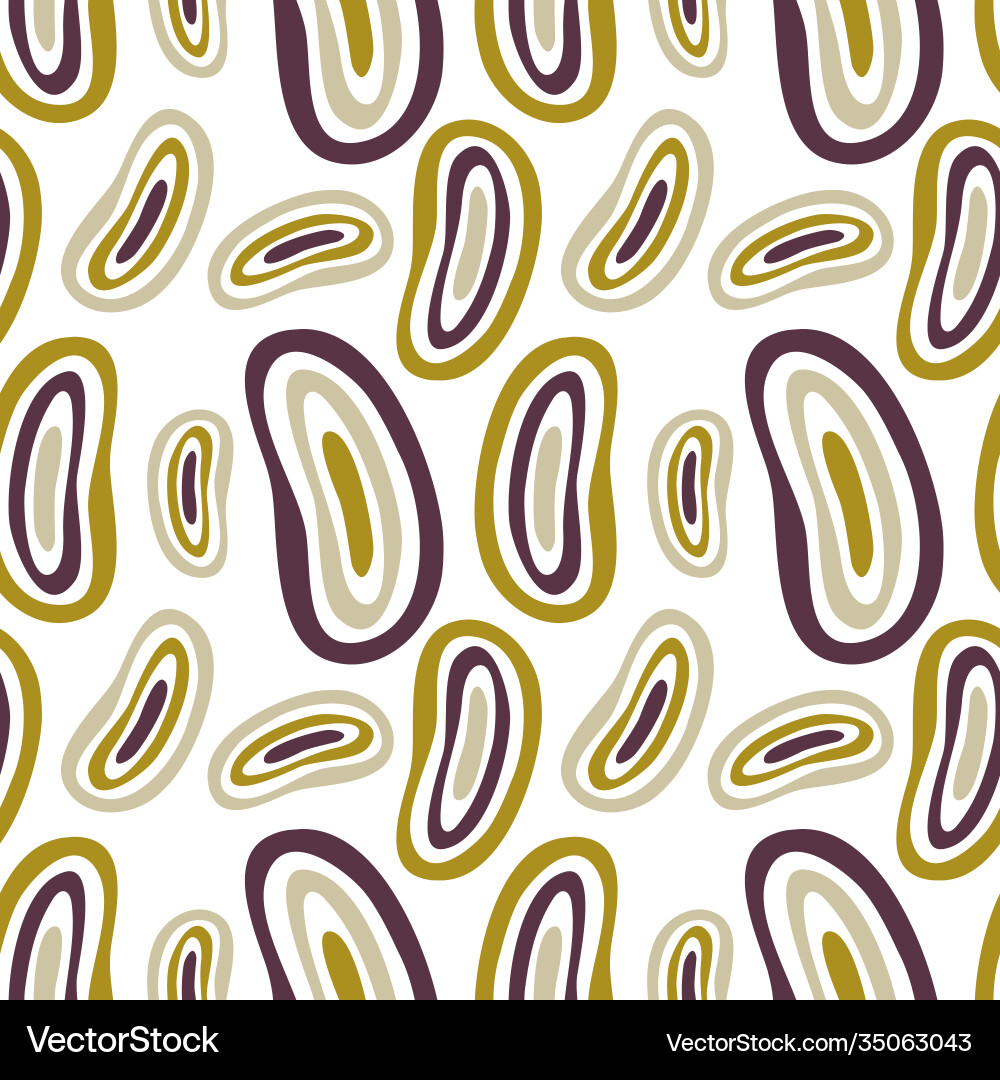 Abstract circle blots seamless pattern isolated Abstract circle blots seamless pattern isolated vector image