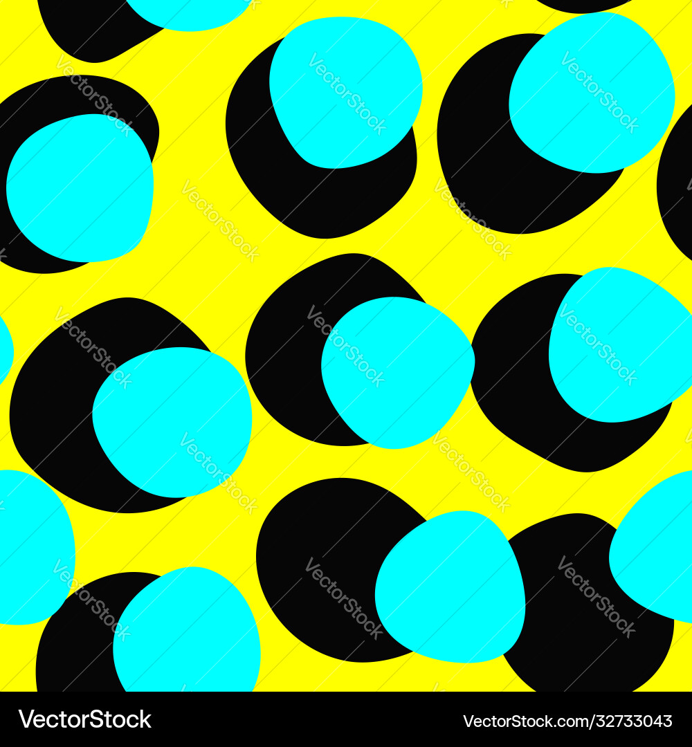 Bright Repeating Round Spot Pattern vector image