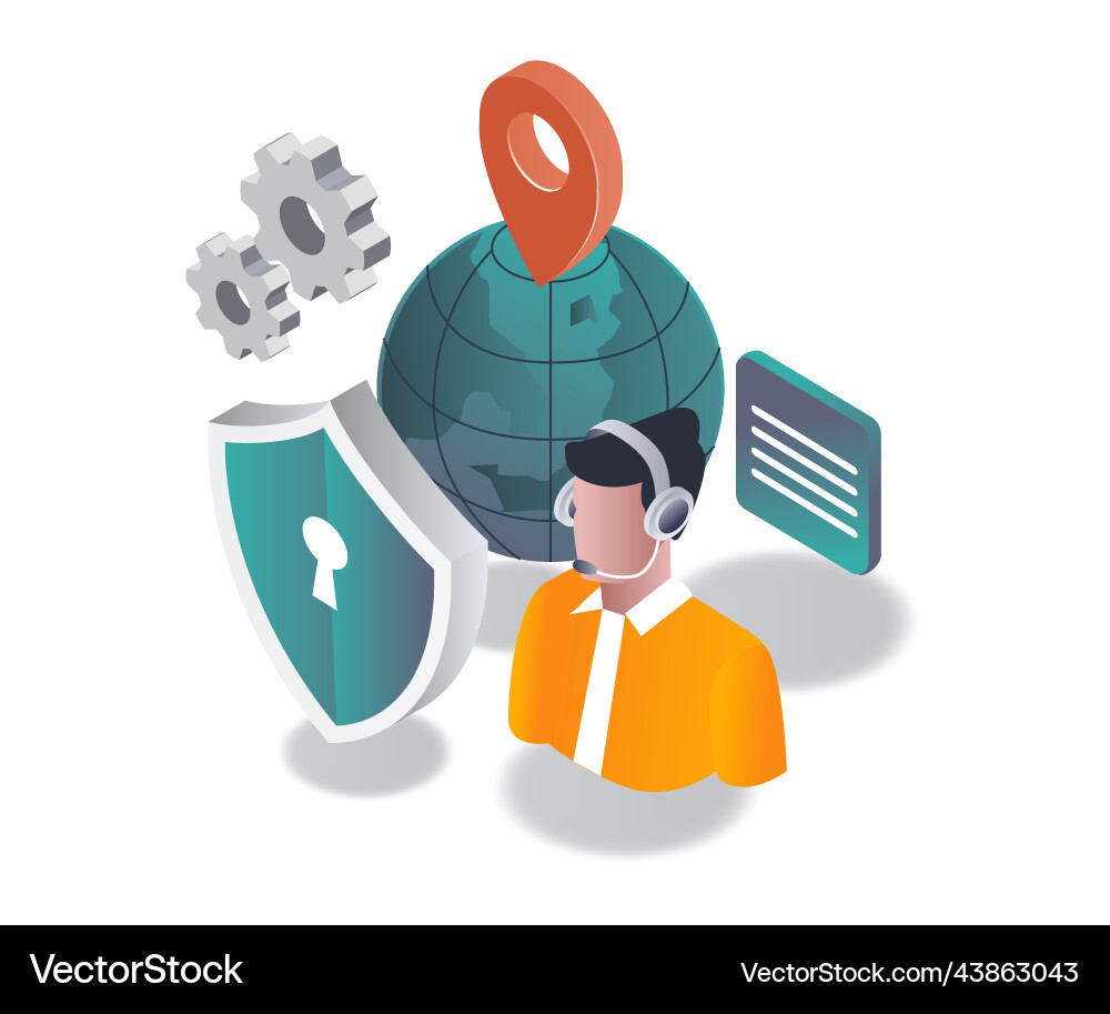 Physical and environmental security with support Physical and environmental security with support vector image