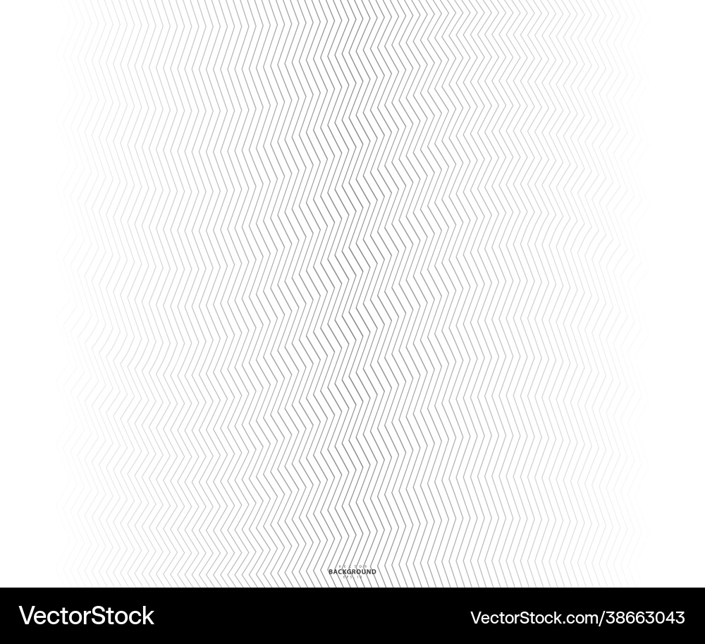 Wave zigzag lines pattern black wavy line Wave zigzag lines pattern black wavy line vector image