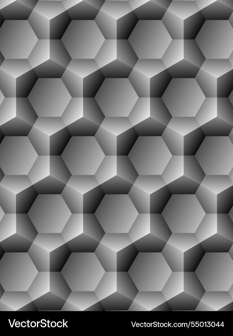 Abstract background of hexagonal pyramids Abstract background of hexagonal pyramids vector image