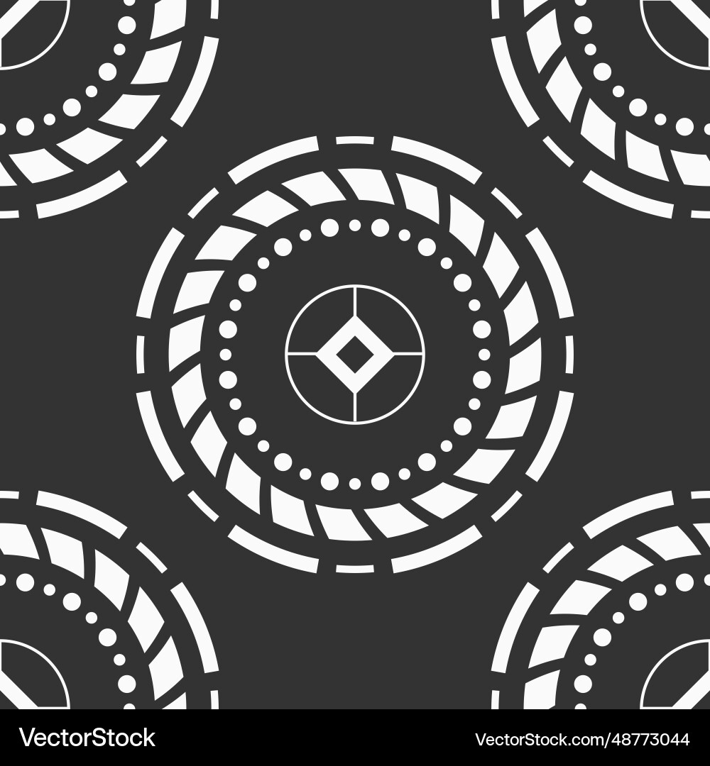 Abstract seamless pattern with round geometric Abstract seamless pattern with round geometric vector image