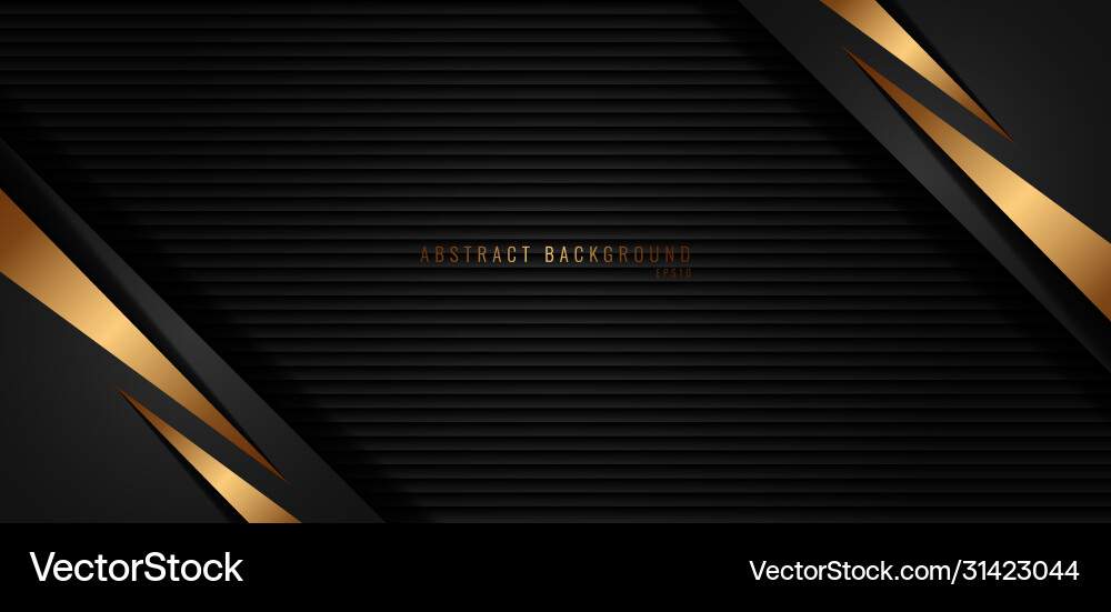 Banner Webvorlage Gold Streifen Dreieck Banner Webvorlage Gold Streifen Dreieck vektorbild