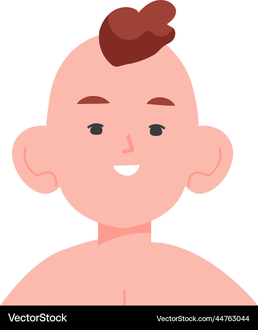 Kleinkind Profilbild Baby Avatar Kind Kleinkind Profilbild Baby Avatar Kind vektorbild